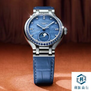 高價回收浪琴製錶傳統系列月相女士腕錶藍色款 | 即時付款